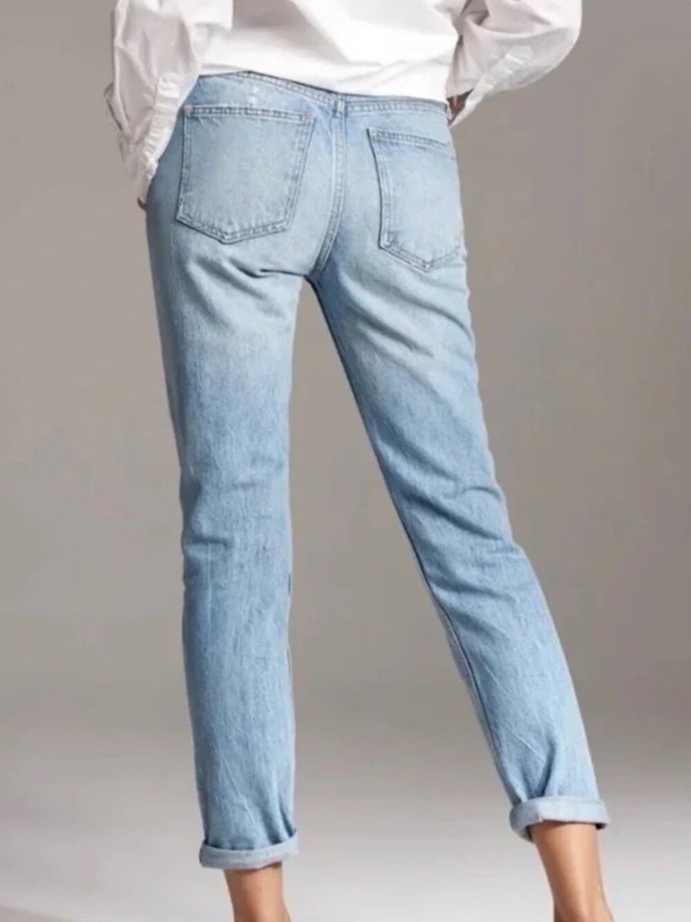 Aritzia Denim Forum The Ex Boyfriend Jeans Size 27 - Picture 2 of 9